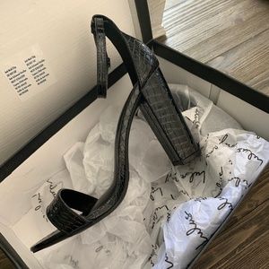 Lulus Black Block Heels